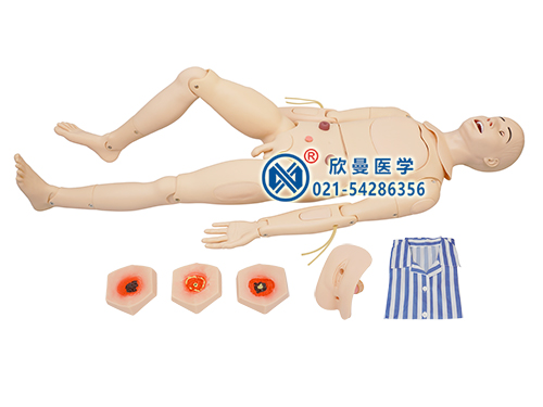 高級(jí)組合式基礎(chǔ)護(hù)理訓(xùn)練模擬人男性